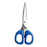 Stainless Steel Paper Scissors with ABS Handle