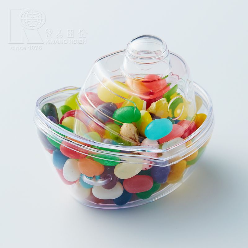 Shipshaped Candy Container, Measures 98 x 74 x 80mm