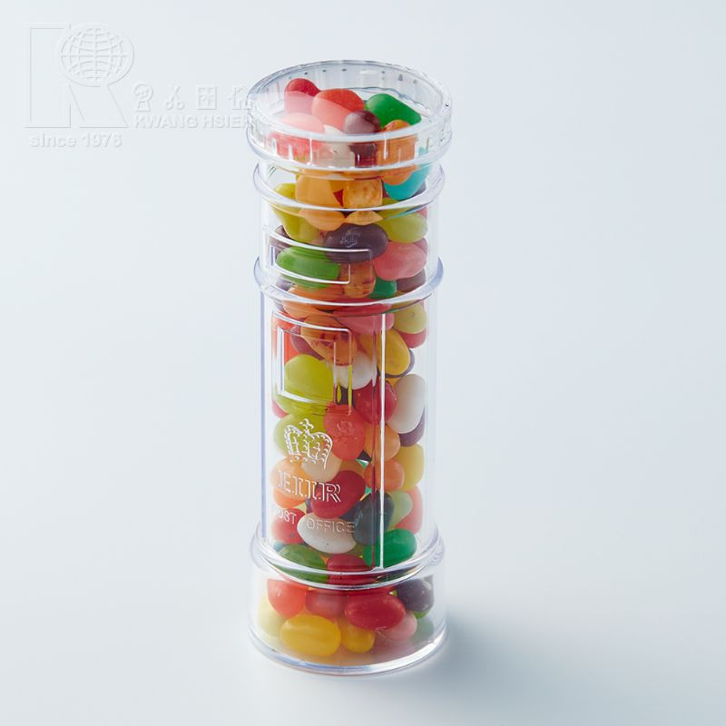 Candy Container, Measures 130 x 62 x 62mm, Can Contain